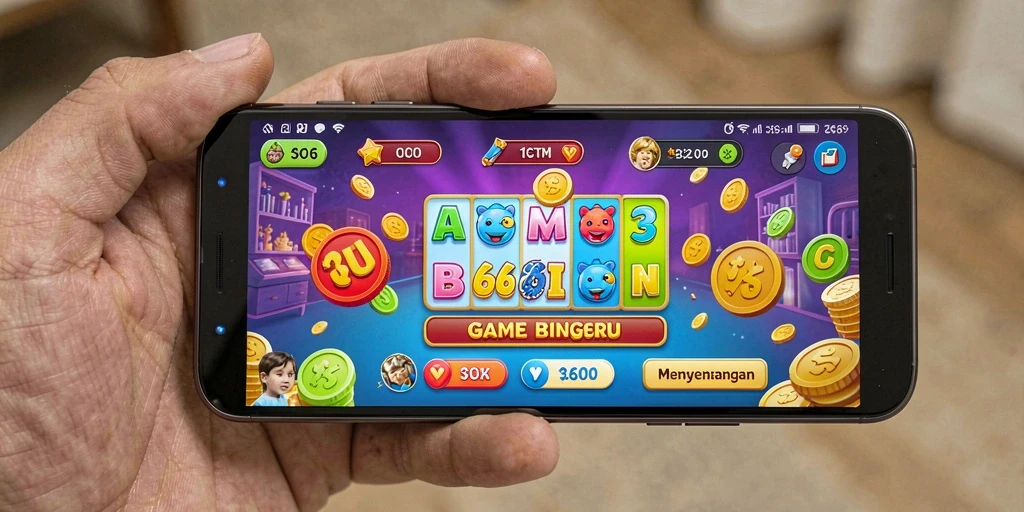 Tampilan gameplay seru dari aplikasi Bingo 666I.