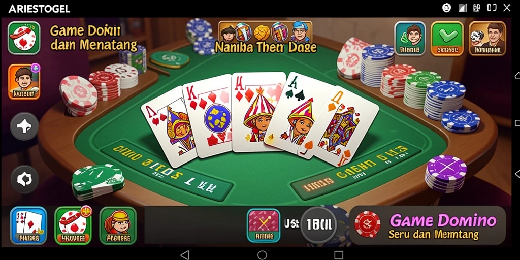 Tampilan gameplay seru dan kompetitif dari ARIESTOGEL.