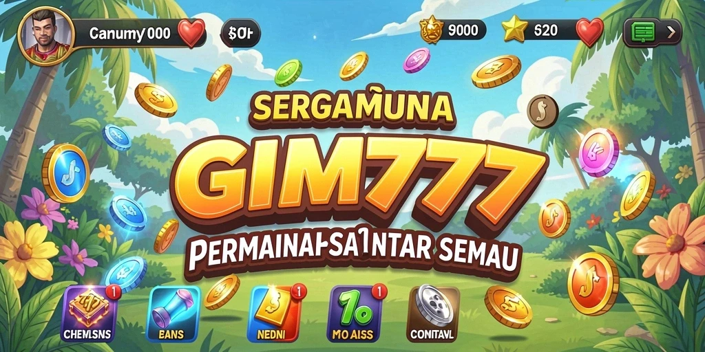 Menampilkan gameplay seru dan atraktif dari GIM777.