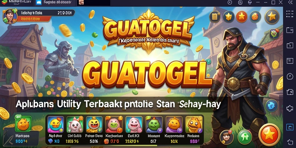 Tampilan antarmuka GUATOGEL yang user-friendly dan fungsional.