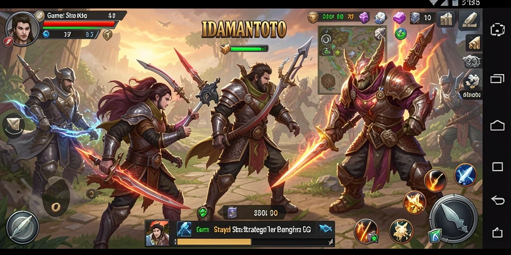 Screenshot gameplay IDAMANTOTO menampilkan strategi mendebarkan.
