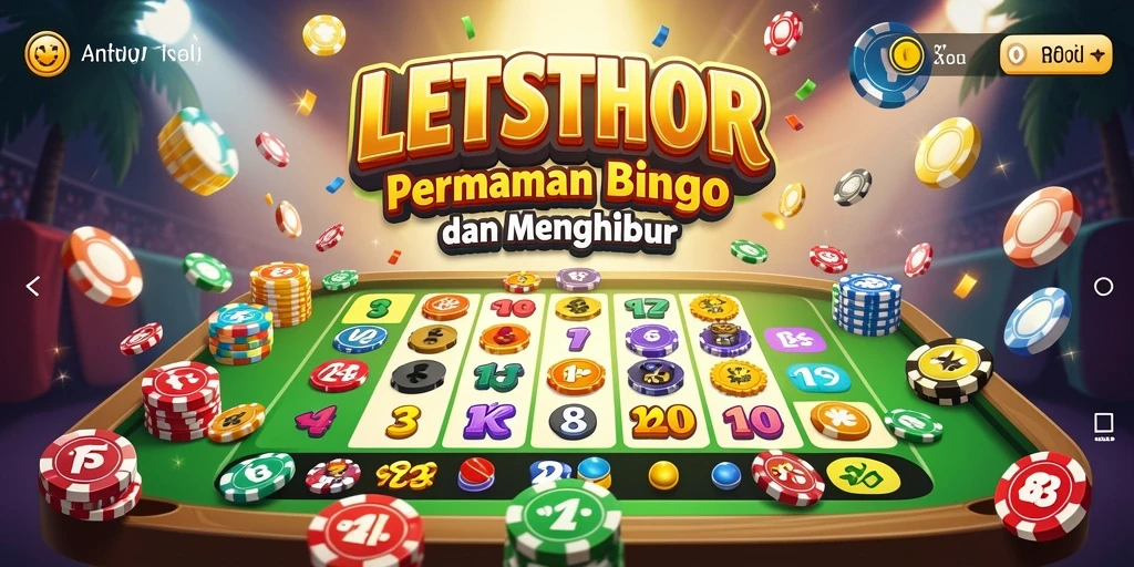 Tampilan gameplay menegangkan dari LETSTHOR Bingo.