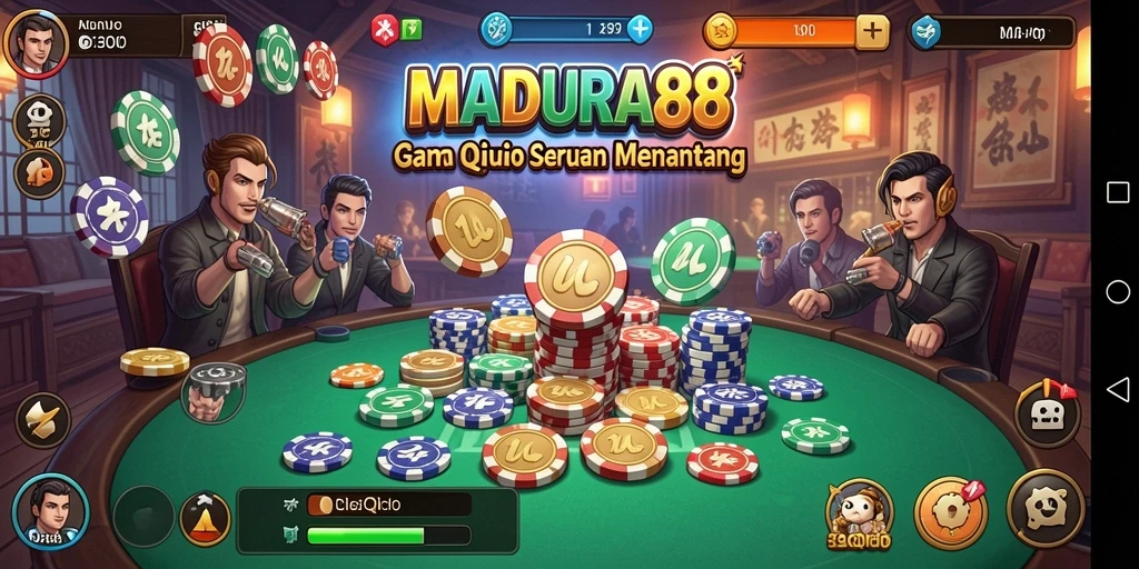 Gameplay seru dan menarik dari MADURA88 QiuQiu.