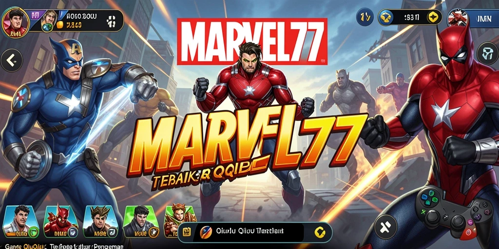 Gameplay seru QiuQiu di MARVEL77 yang menantang.