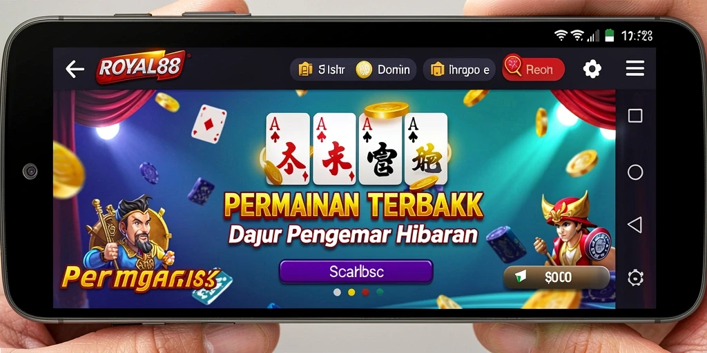 Tampilan gameplay seru di ROYAL88 dengan pemain yang bersaing.