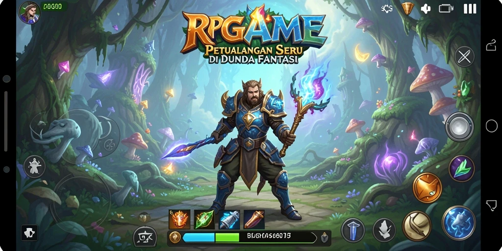 Screenshot menunjukkan aksi seru dalam gameplay RPGAME yang memikat.