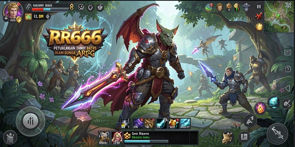 Gameplay seru dan aksi mendebarkan dalam RR666.