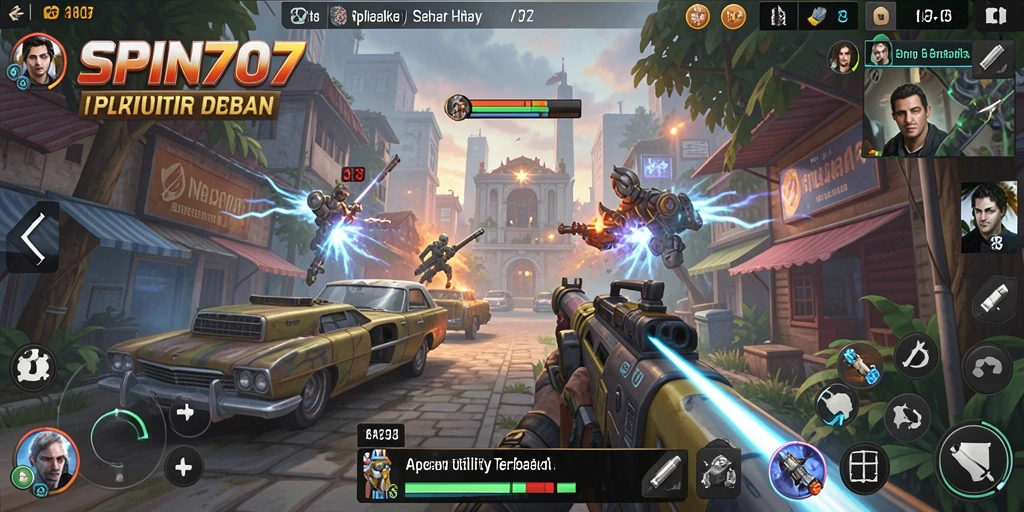 Tampilan screenshot SPIN707 yang menampilkan fitur Utility yang lengkap dan user-friendly.
